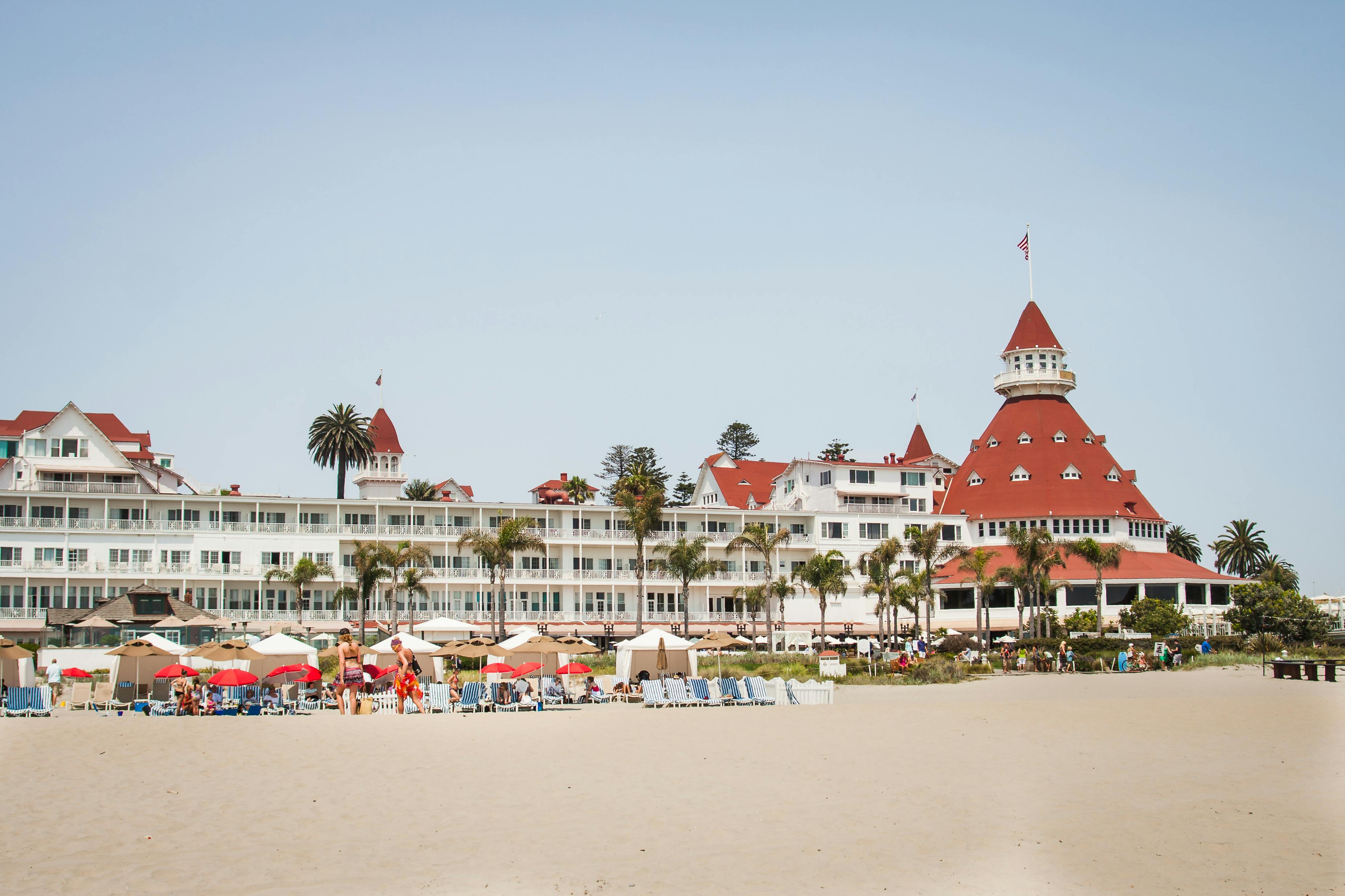 The iconic Hotel del Coronado, a setting for many of the best holiday events and traditions on Coronado