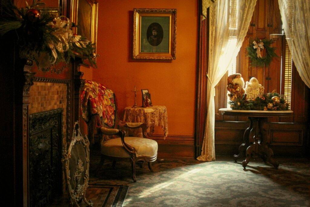 Interior of Victorian home representing Coronado historic properties for sale by top local Realtor agent Whitney Benzian